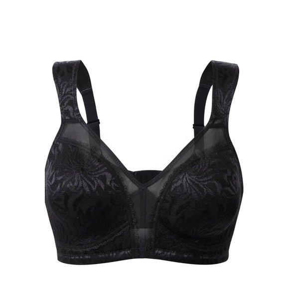 Full Coverage Minimizer Bra Non Padded Wirefree Comfort Strap Bra Plus Size 42C - Picture 1 of 6